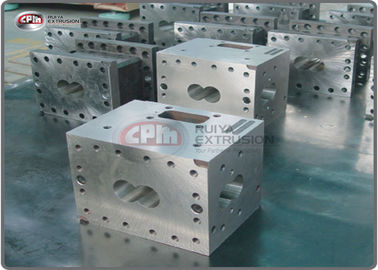 Twin Screw Extruder Spare Parts Open Barrel For Compounding Process